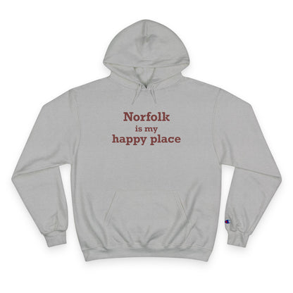 Norfolk is My Happy Place Champion Hoodie