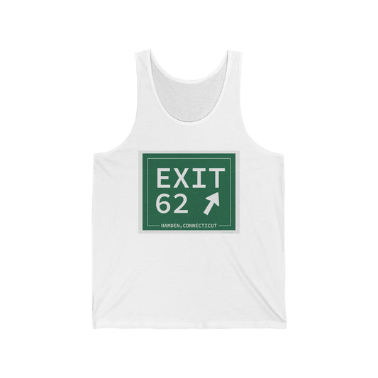 Vintage Exit 62 WCP Sign Unisex Jersey Tank Top