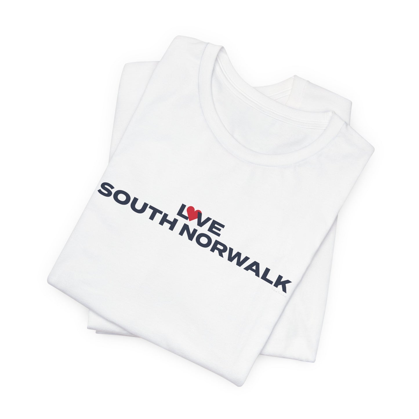 Love South Norwalk Unisex Jersey Short Sleeve T-Shirt