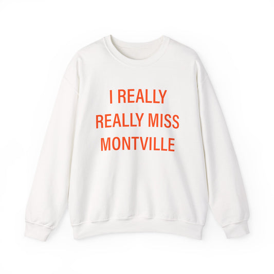 I Really Really Miss Montville Unisex Heavy Blend™ Crewneck Sweatshirt
