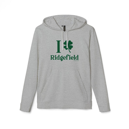 I Clover Ridgefield (Green) adidas® Unisex Fleece Hoodie