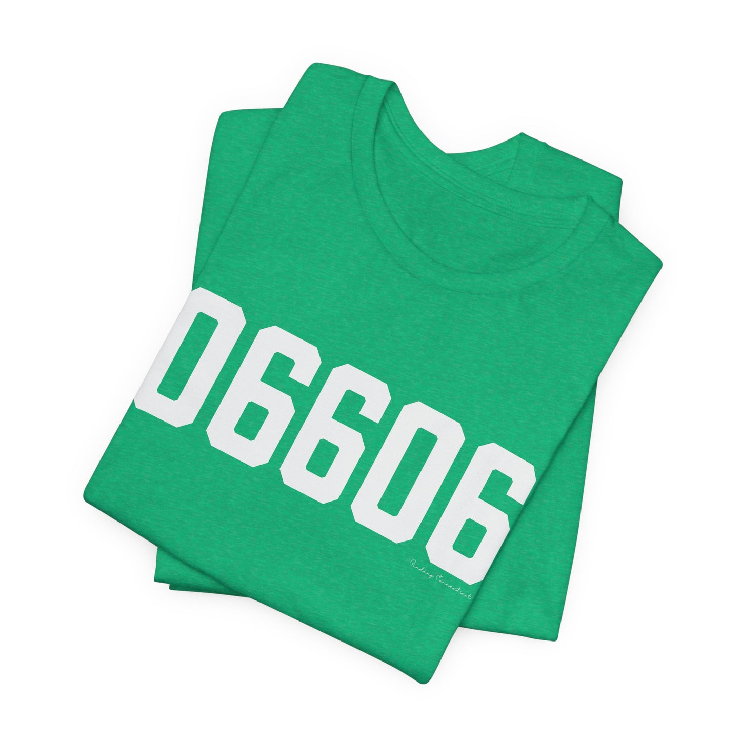 06606 Bridgeport CT Zip Code Unisex Jersey Short Sleeve T-Shirt