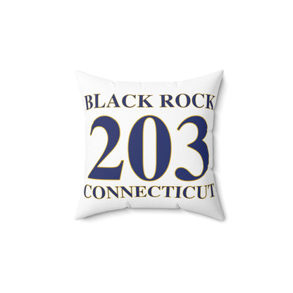 Black Rock 203 Connecticut  Spun Polyester Square Pillow