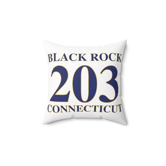 Black Rock 203 Connecticut  Spun Polyester Square Pillow