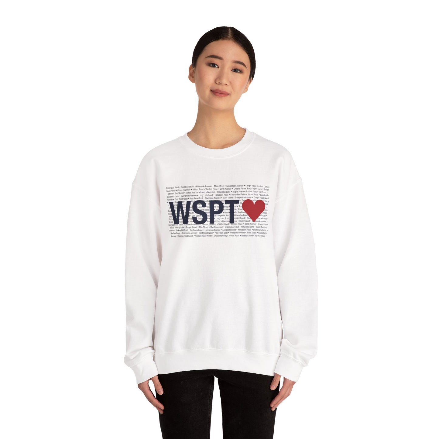 Westport Love Unisex Heavy Blend™ Crewneck Sweatshirt