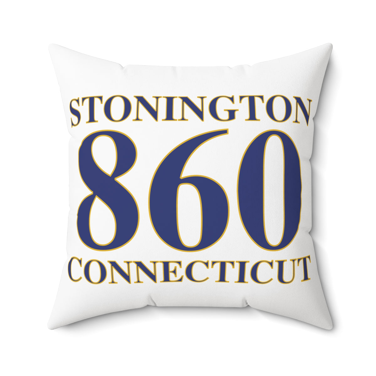 Stonington 860 Connecticut Polyester Square Pillow