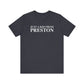 Just a kid from Preston Unisex Jersey Short Sleeve T-Shirt