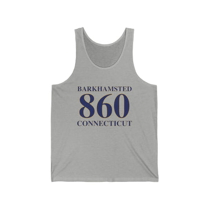Barkhamsted 860 Connecticut Unisex Jersey Tank Top