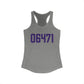 06471 North Branford Connecticut Zip Code Women's Ideal Racerback Tank Top