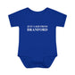 Just a kid from Branford Infant Baby Rib Bodysuit