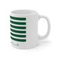 Bozrah Connecticut St. Patrick’s Day Flag Mug 11oz
