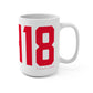 06418 Derby Connecticut Zip Code Mug 15oz