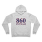 860 Putnam Red White & Blue Unisex Sponge Fleece Pullover Hoodie