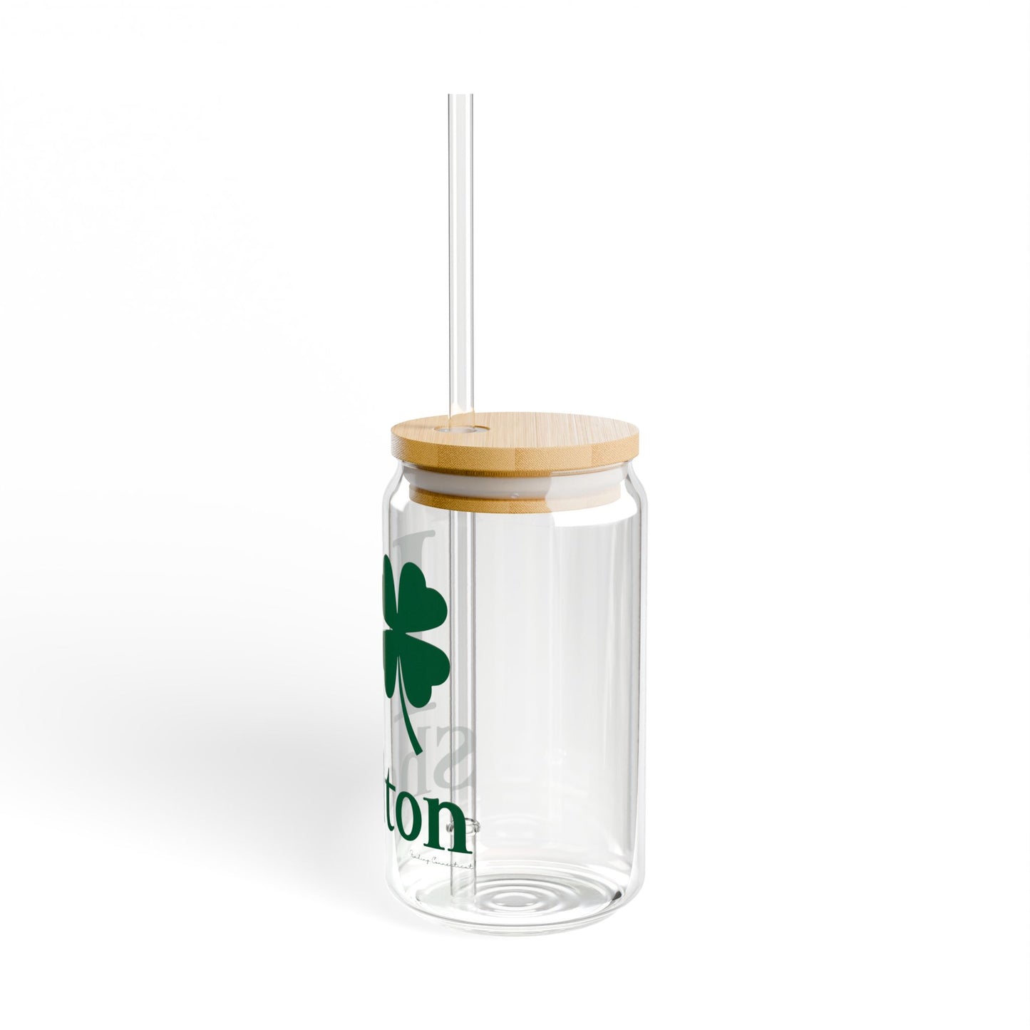 I Clover Shelton Sipper Glass, 16oz