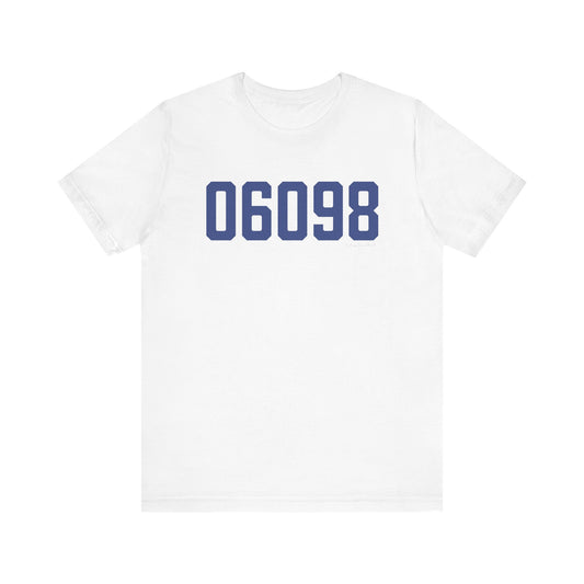 06098 Winchester Connecticut Zip Code Jersey Short Sleeve T-Shirt