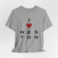 Weston Vision Unisex Jersey Short Sleeve T-Shirt