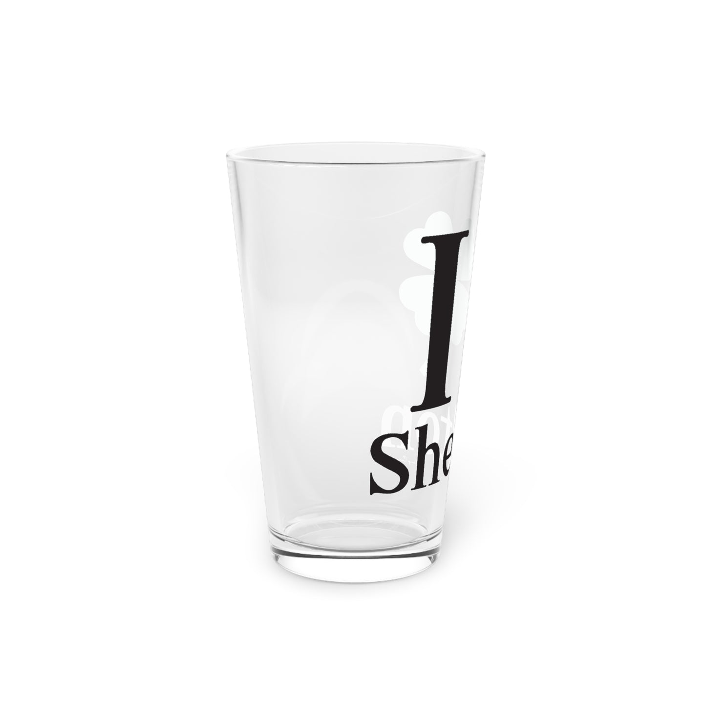 I Clover Shelton Pint Glass, 16oz