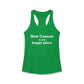 New Canaan Is My Happy Place Women's Ideal Racerback Tank Top