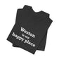 Weston Is My Happy Place Unisex Jersey Short Sleeve T-Shirt