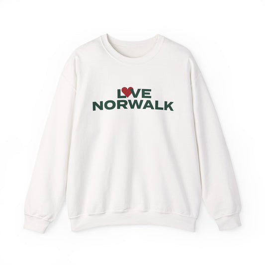 Love Norwalk Unisex Heavy Blend™ Crewneck Sweatshirt
