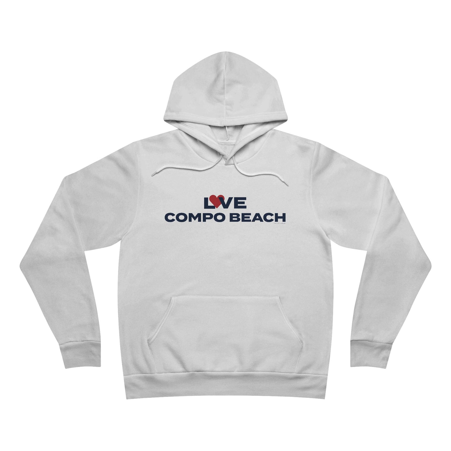 Love Compo Beach Unisex Sponge Fleece Pullover Hoodie