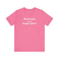 Newtown Is My Happy Place Unisex Jersey Short Sleeve T-Shirt