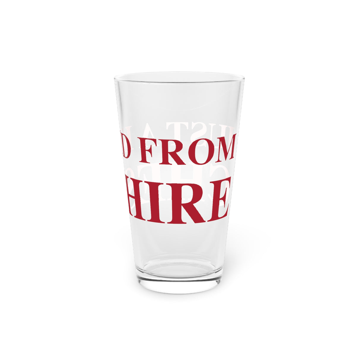 Just a kid form Cheshire Pint Glass, 16oz