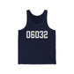 06032 - Farmington CT Zip Code Unisex Jersey Tank Top