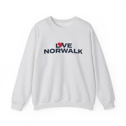 Love Norwalk Unisex Heavy Blend™ Crewneck Sweatshirt