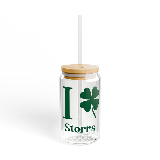 I Clover Storrs Sipper Glass, 16oz