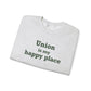 Union is My Happy Place Unisex Heavy Blend™ Crewneck Sweatshirt