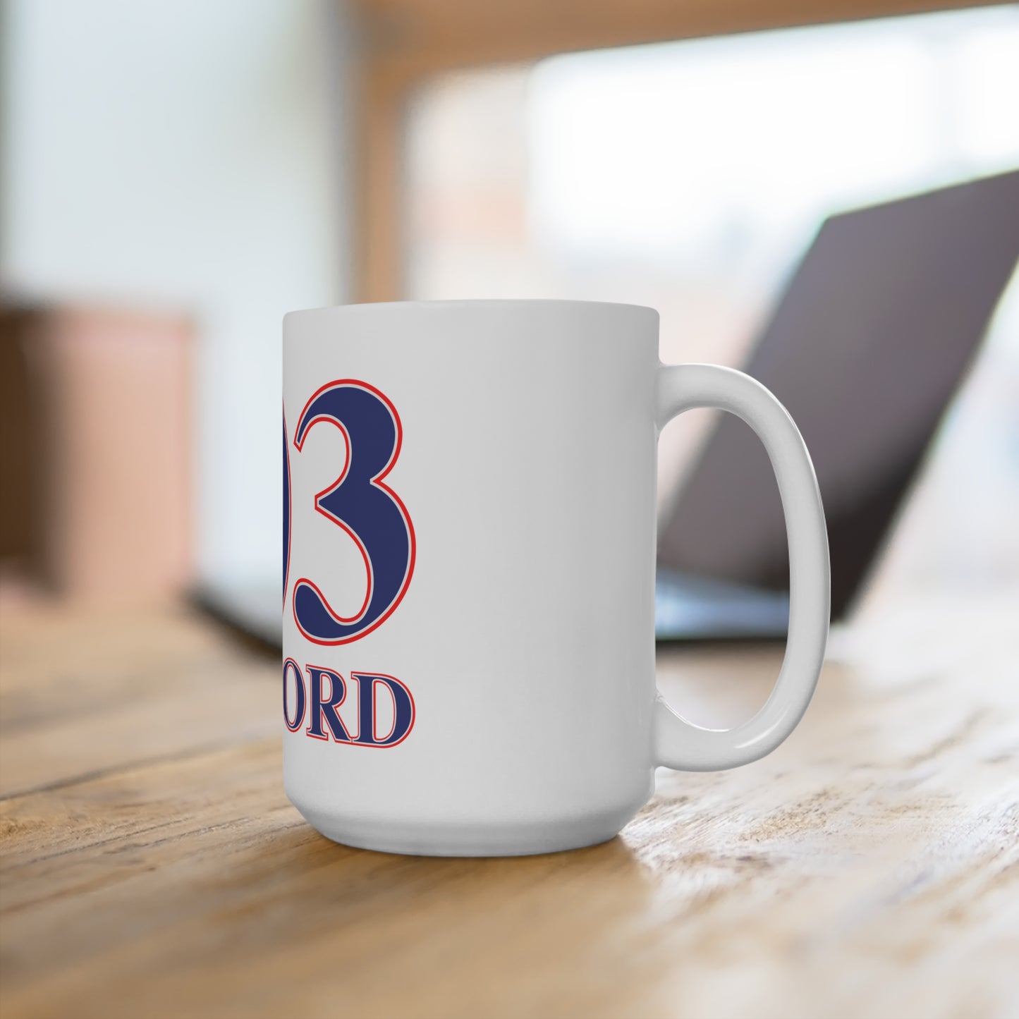203 Guilford Red White & Blue Mug 15oz