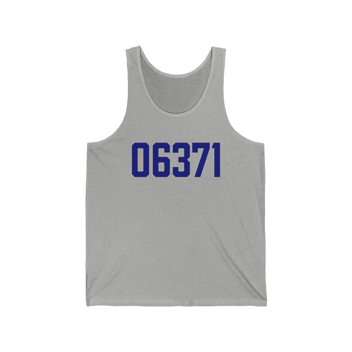 06371 Lyme Connecticut Zip Code Unisex Jersey Tank Top