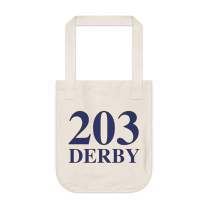 203 Derby Organic Canvas Tote Bag