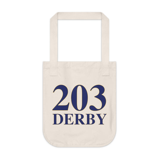 203 Derby Organic Canvas Tote Bag