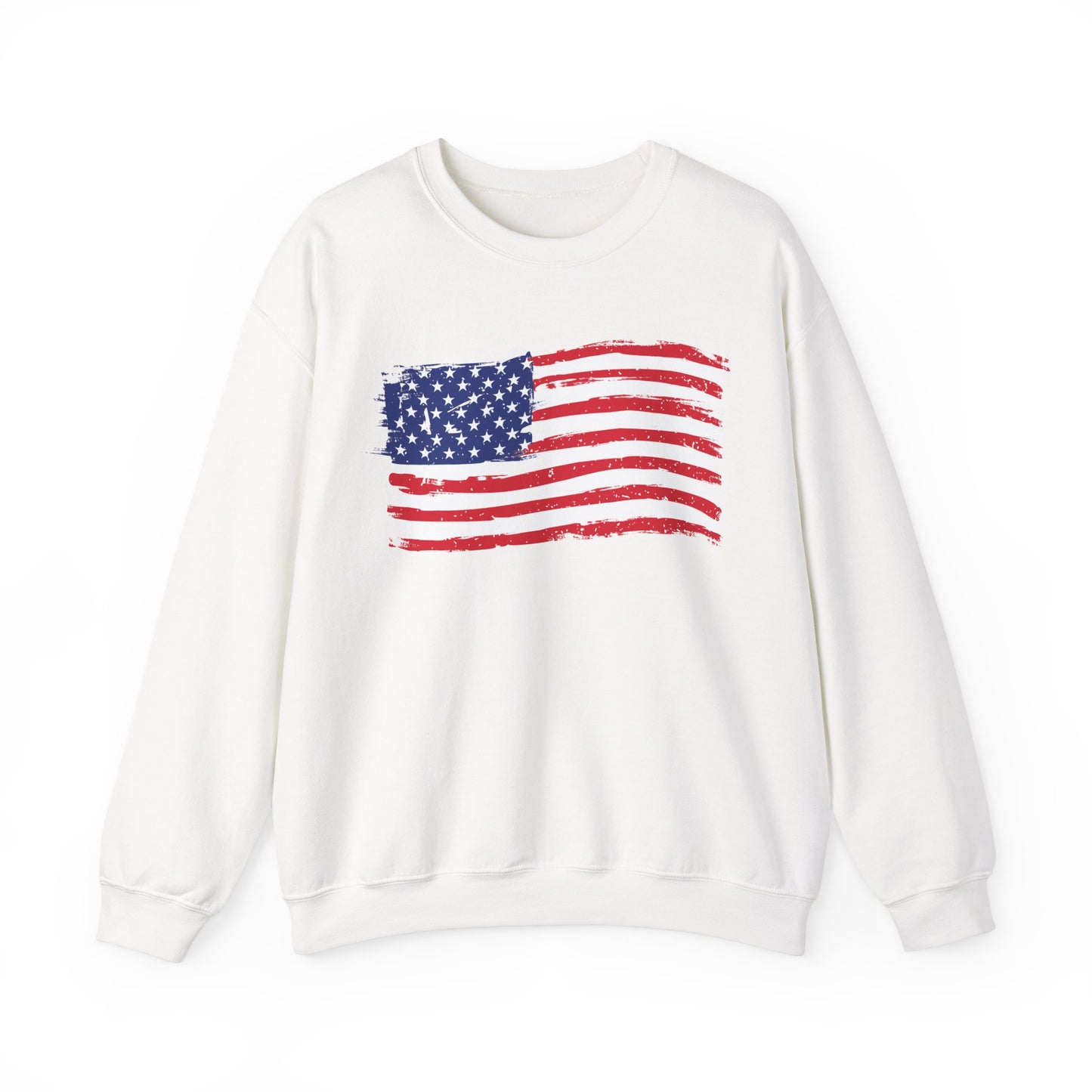 American Flag Unisex Heavy Blend™ Crewneck Sweatshirt