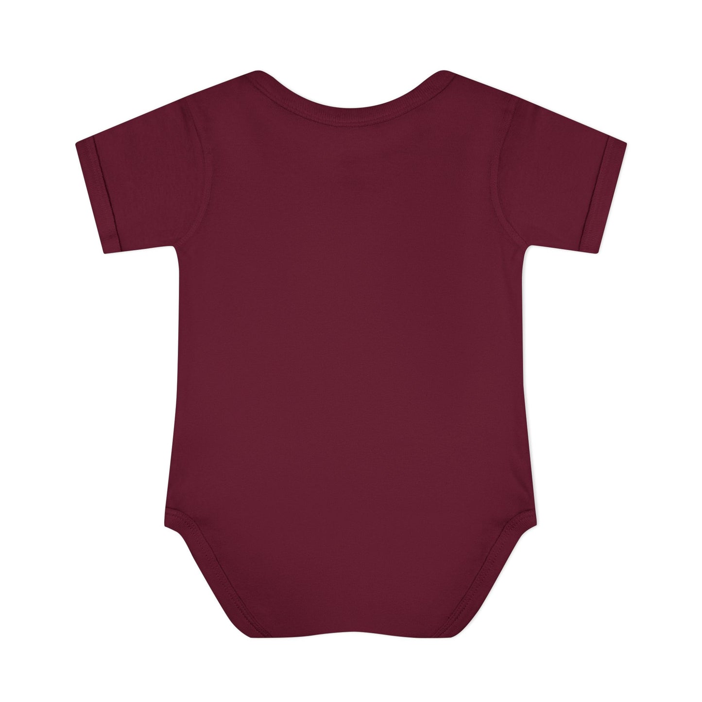 Just a kid from Trumbull  Infant Baby Rib Bodysuit