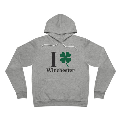 I Clover Winchester Unisex Sponge Fleece Pullover Hoodie