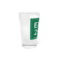 Vintage Exit 29 Merritt Parkway Sign Pint Glass, 16oz