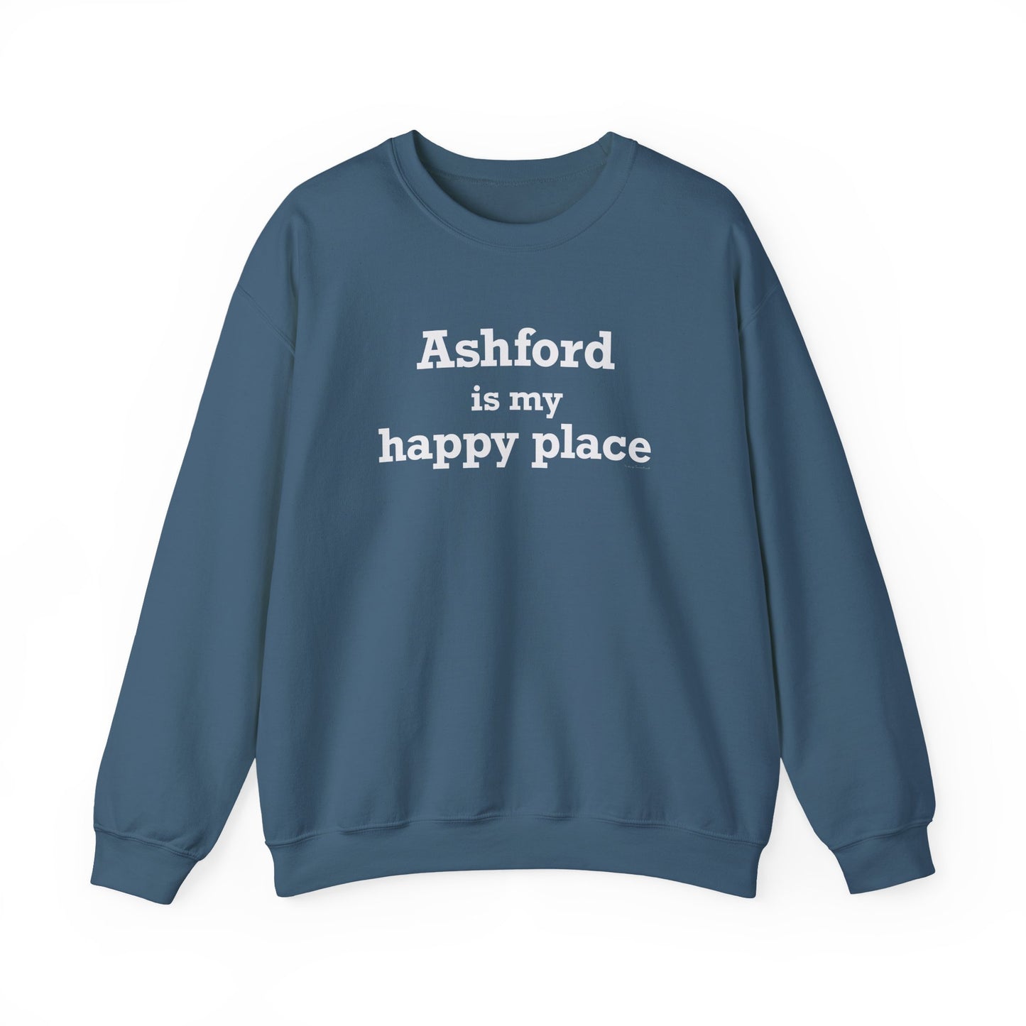 Ashford is My Happy Place Unisex Heavy Blend™ Crewneck Sweatshirt