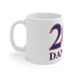 203 Danbury Red, White & Blue Mug 11oz