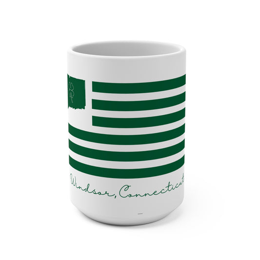Windsor Connecticut St. Patrick’s Day Flag Mug 15oz