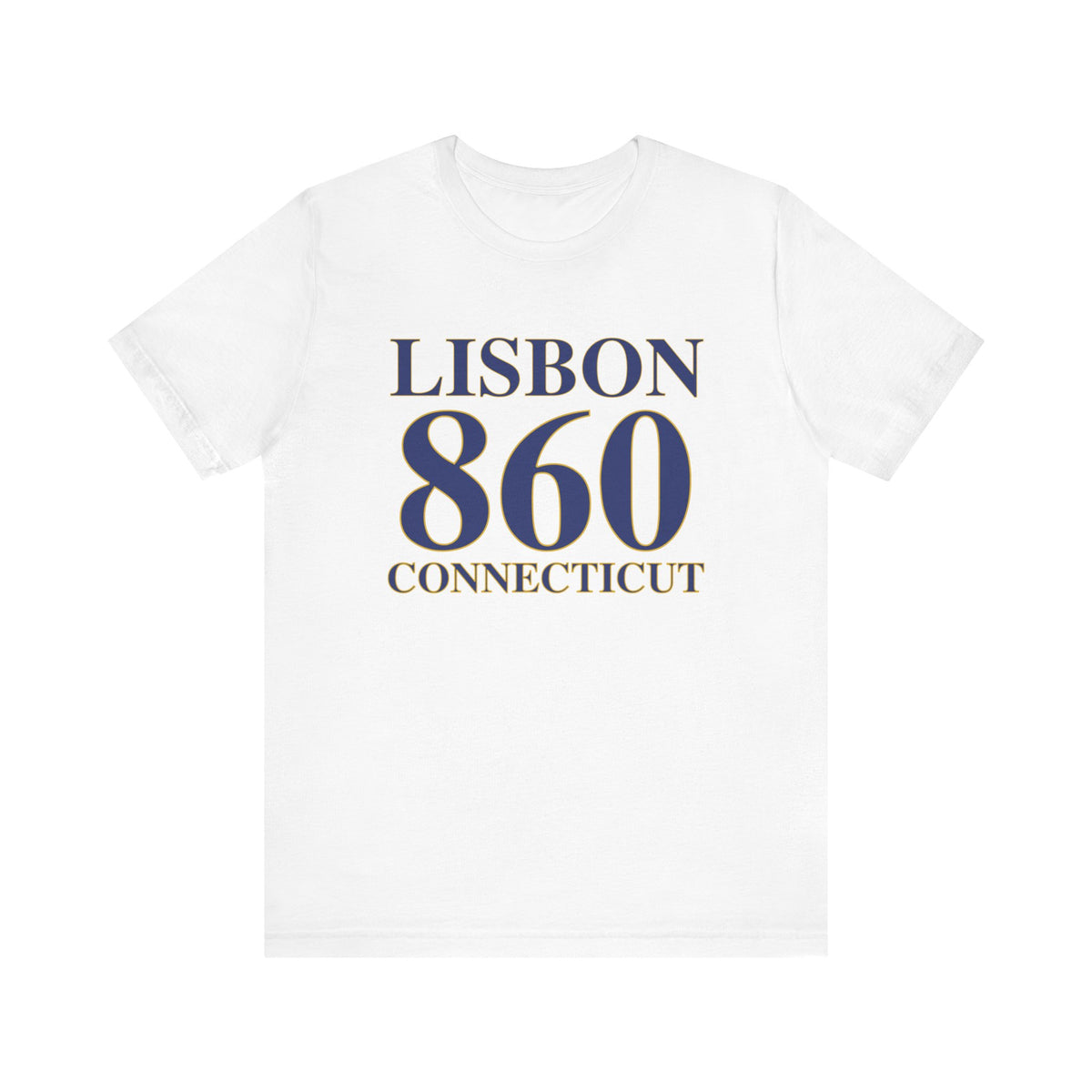Lisbon 860 Connecticut Unisex Jersey Short Sleeve T-Shirt