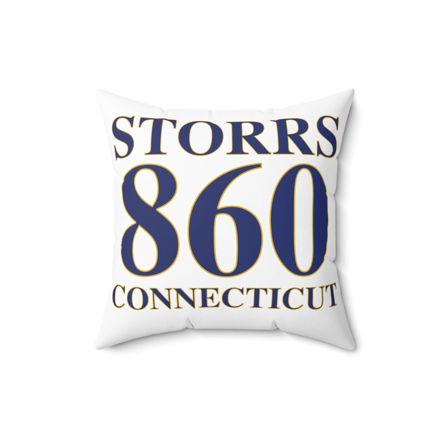Storrs 860 Connecticut Spun Polyester Square Pillow