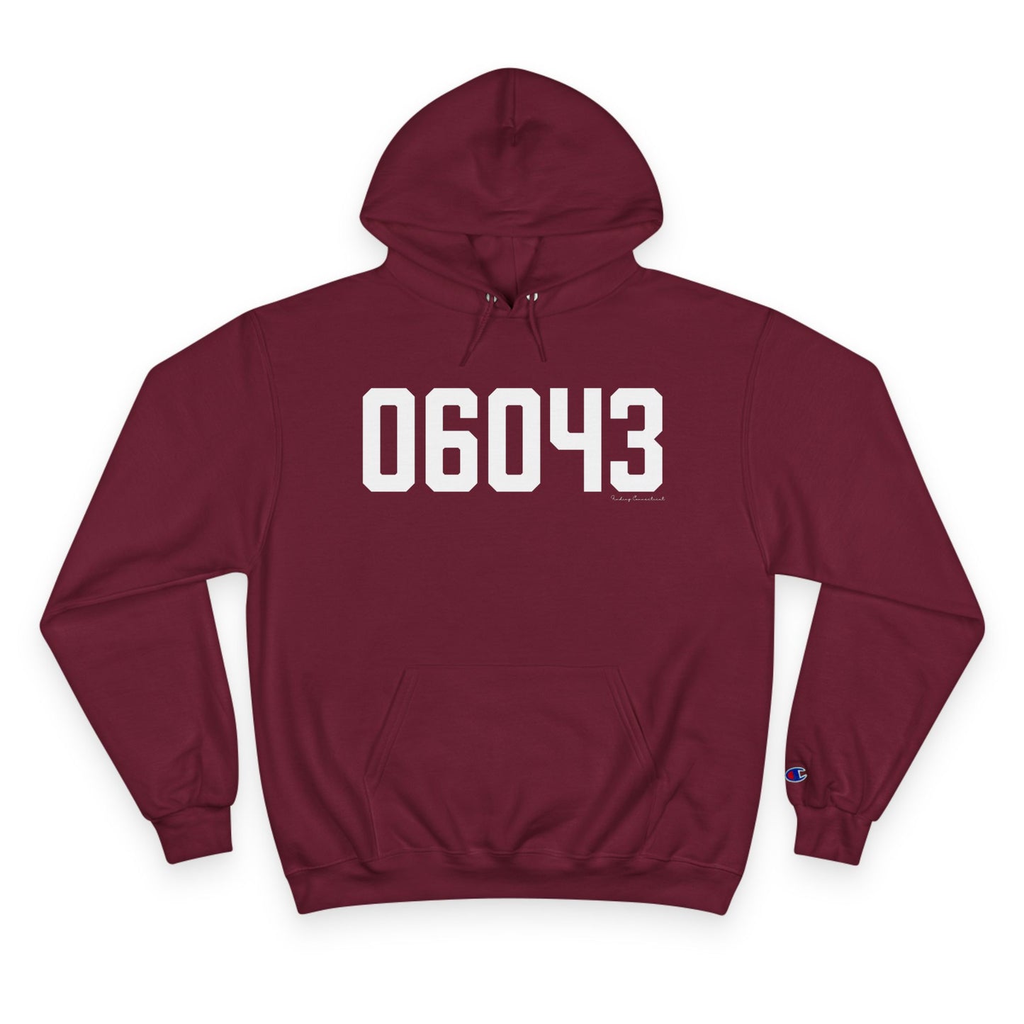 06043 Bolton CT Zip Code Champion Hoodie
