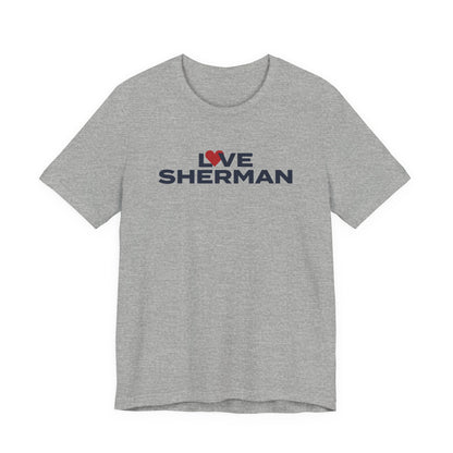Love Sherman Unisex Jersey Short Sleeve T-Shirt