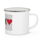 Norwalk Love Enamel Camping Mug