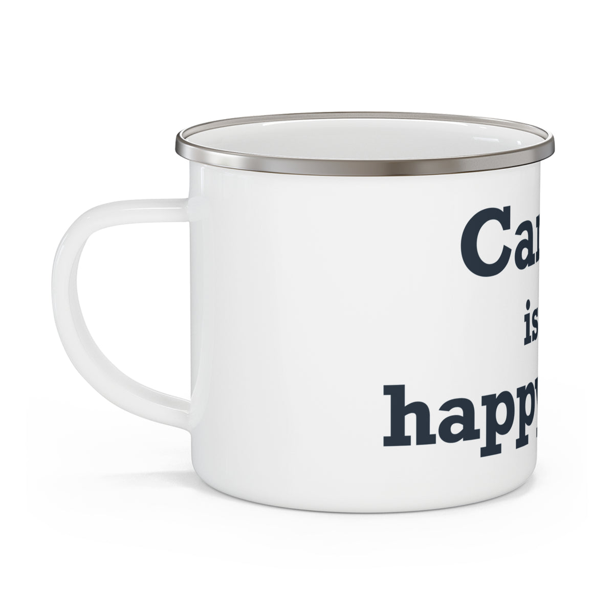 Canaan is my Happy Place Enamel Camping Mug