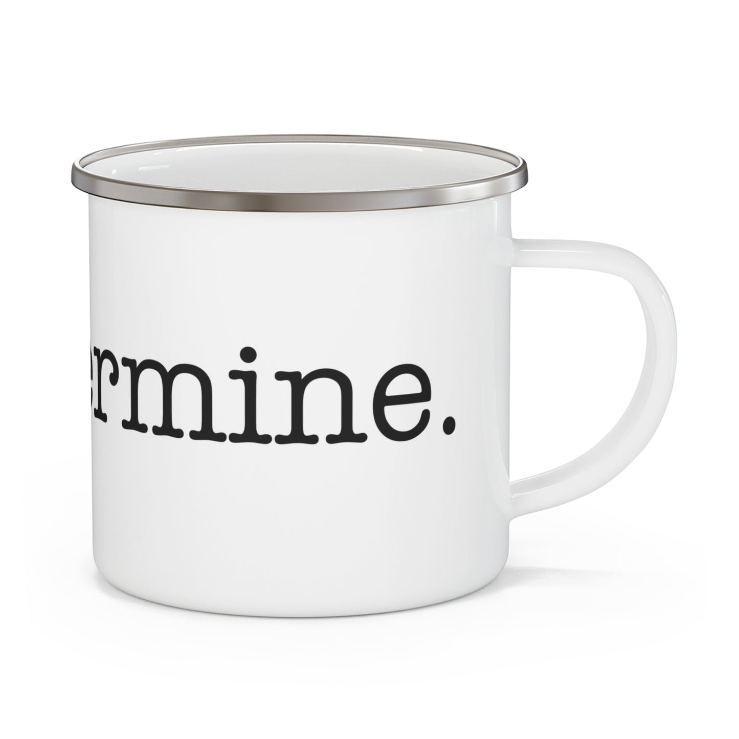 I Heart Silvermine. Enamel Camping Mug