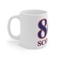 860 Scotland Red, White & Blue  Mug 11oz